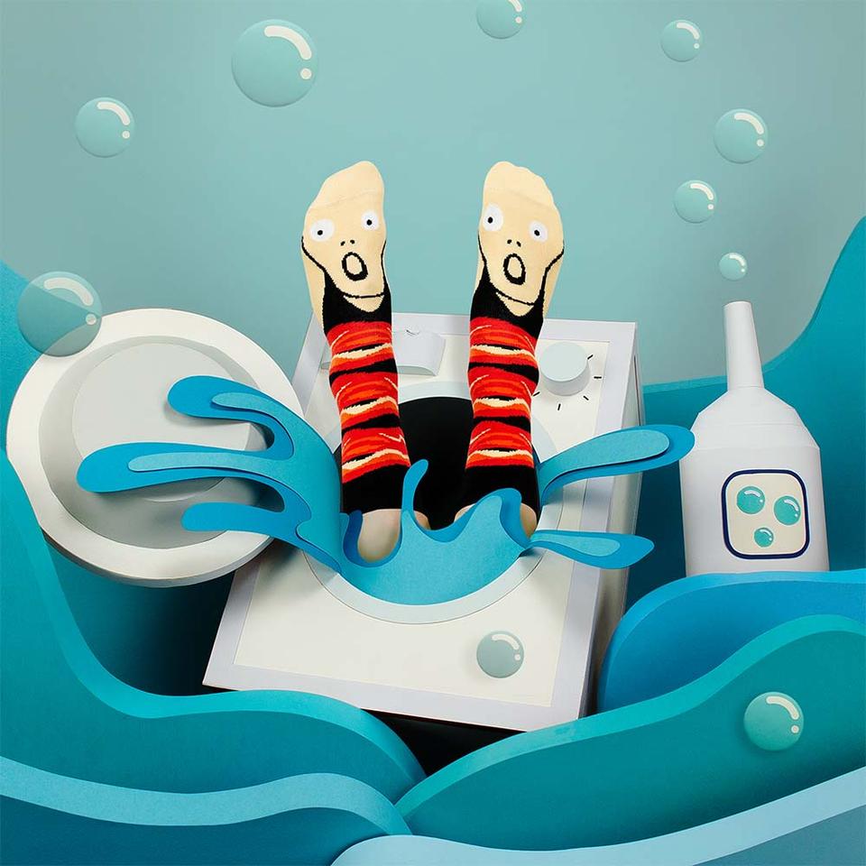 Character Socks - Screamy Ed