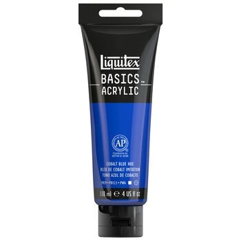 Liquitex BASICS Acrylic - 4 oz. tube - Cobalt Blue Hue