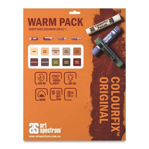 Art Spectrum Colourfix™ Paper Pad - Warm Tones