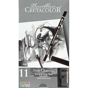 Cretacolor Noir Charcoal Drawing Set