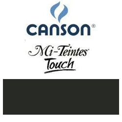 Canson Mi-Teintes Touch Paper 22" x 30" - Black #425