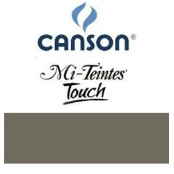 Canson Mi-Teintes Touch Paper 22" x 30" - Dark Grey #345