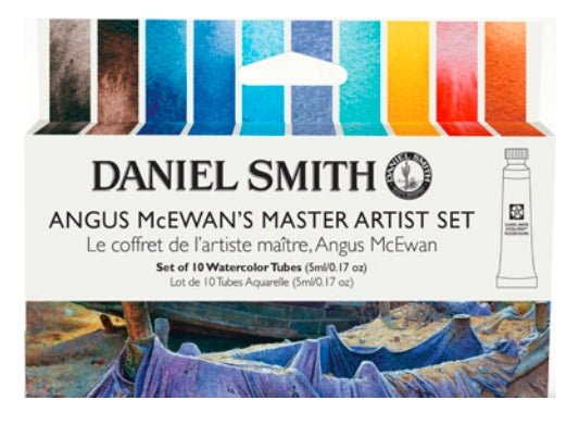 Daniel Smith Angus McEwan's Master Artist Watercolour Set - 10 tubes x 5 ml