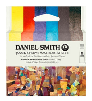 Daniel Smith Jansen Chow's Master Artist Set 2 Watercolour Set - 6 tubes x 5 ml