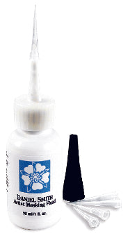 Daniel Smith - 1 oz. - Masking Fluid with 5 interchangable tips