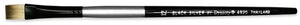 Dynasty Black Silver Bright Brush Short Handle #4