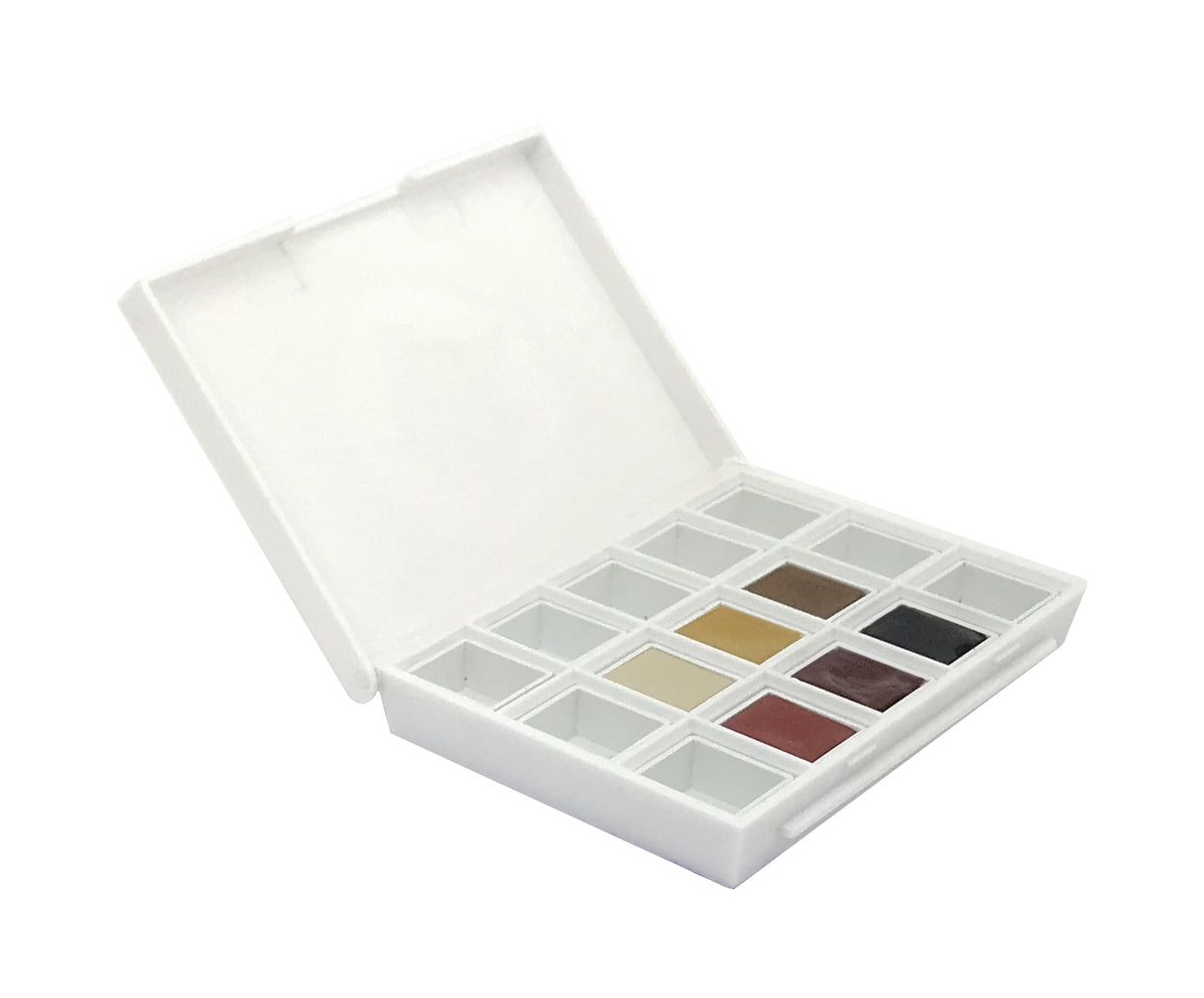 DANIEL SMITH Hand Poured Watercolor Half Pan Set – Earth: Desert to Mountains