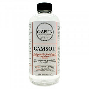 GAMSOL Odorless Mineral Spirits - 500 ml (16.9 fl oz.)