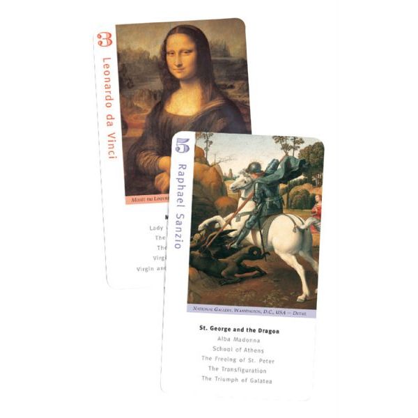 Renaissance Artists Go Fish Card Game