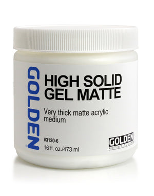 Golden - 16 oz. - High Solid Gel Matte