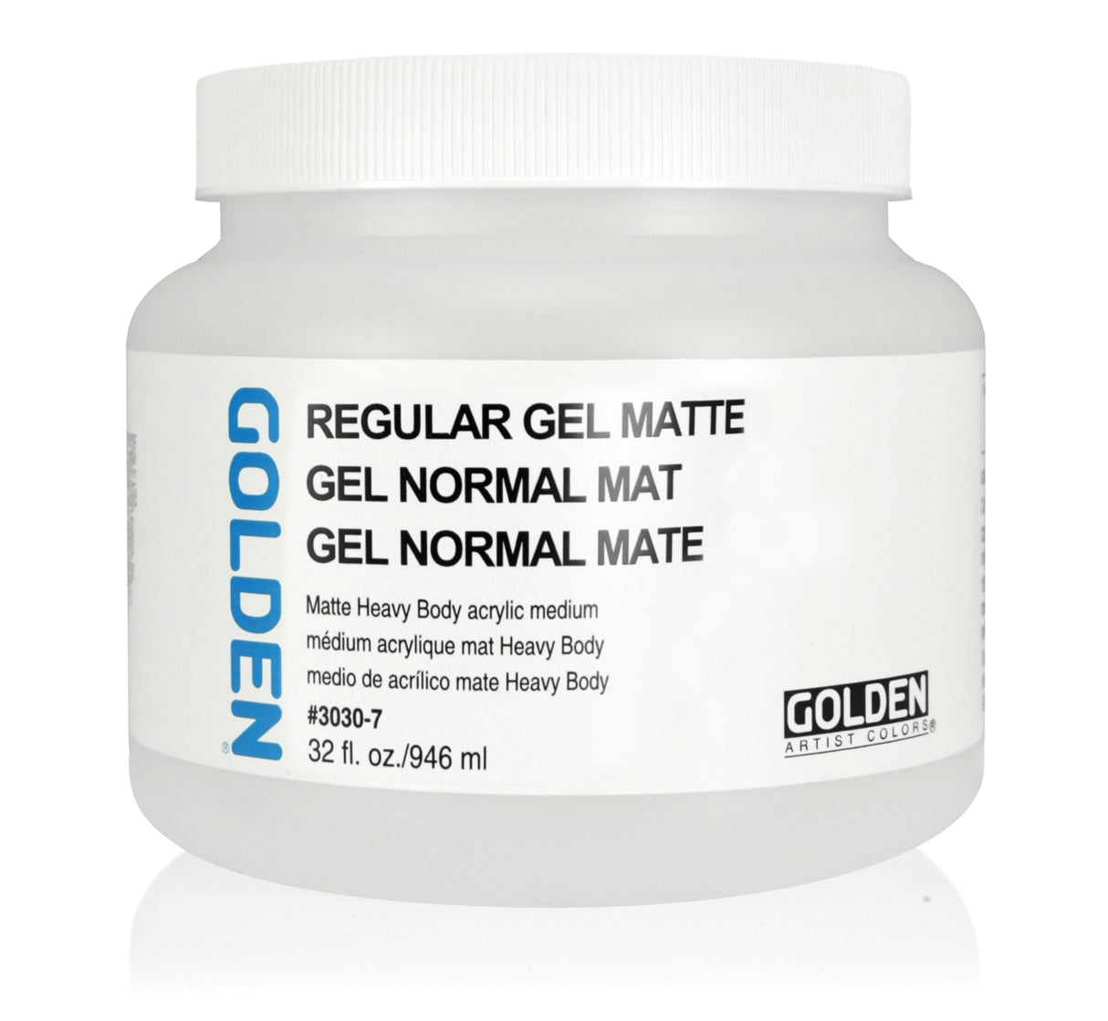 Golden - 32 oz. - Regular Gel Matte