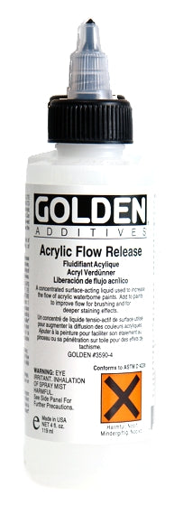 Golden - 4 oz. - Acrylic Flow Release (Wetting Agent)