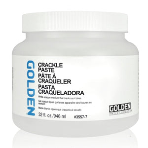 Golden - 32 oz. - Crackle Paste