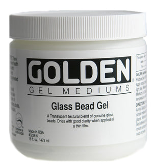 GOLDEN - 16 OZ. - GLASS BEAD GEL