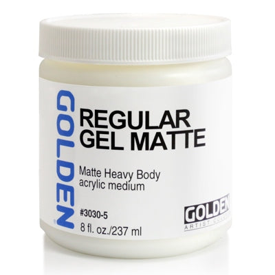 Golden - 8 oz. - Regular Gel Matte