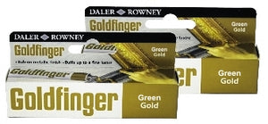 Daler Rowney Goldfinger Metallic Paste 22 ml - Green Gold