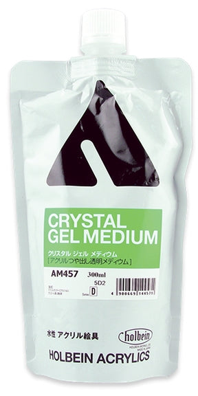 Holbein Acrylic Medium - 300 ml - Crystal Gel Medium