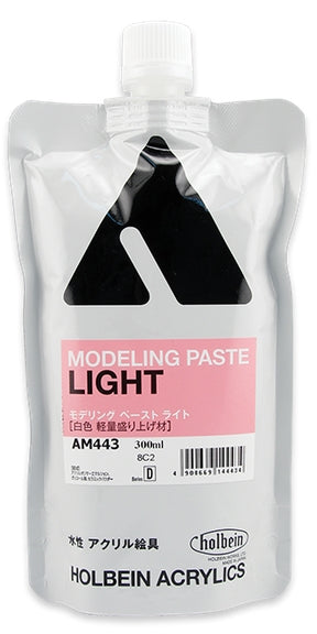 Holbein Acrylic Medium - 300 ml - Modeling Paste Light