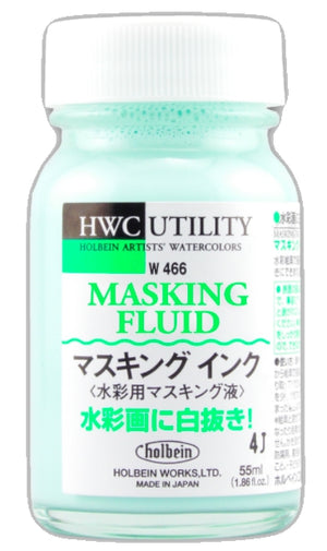 Holbein Watercolour Masking Fluid - 55 ml bottle