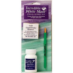 Grafix Incredible White Mask/Liquid Frisket Kit