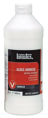 Liquitex Gloss Varnish - 32 oz. bottle