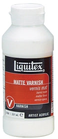 Liquitex Matte Varnish - 8 oz. bottle