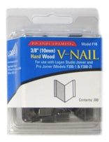 Logan F16 V-Nail 3/8" (10mm) Hard Wood