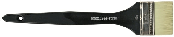 Liquitex Freestyle Brush - Broad Flat Long Handle 3"