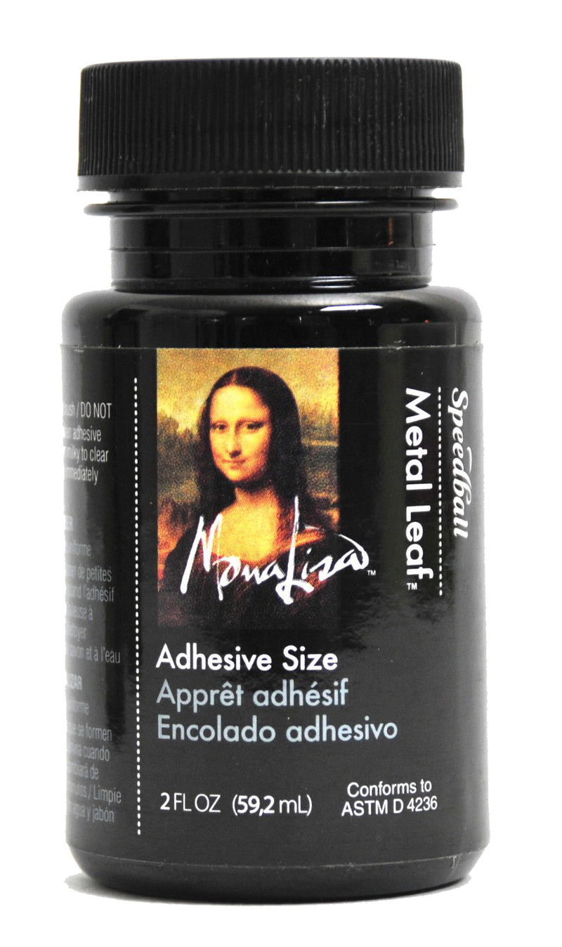 Mona Lisa Gold Leaf Adhesive for Metal Leaf 2 oz.