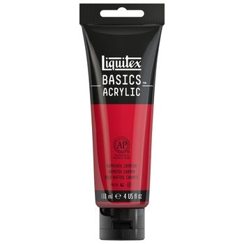 Liquitex BASICS Acrylic - 4 oz. tube - Naphthol Crimson