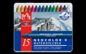 Caran D'Ache Neocolor II - 15 Colour Set