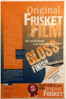 Original Frisket Film - Gloss - Low Tack - 10" x 15"