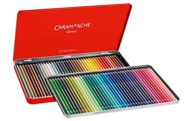 Caran D'Ache Pablo Coloured Pencil - 80 Colour Set