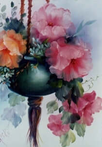 Bob Ross Floral Painting Packet - Pot o' Pink Poppies