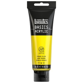 Liquitex BASICS Acrylic - 4 oz. tube - Primary Yellow