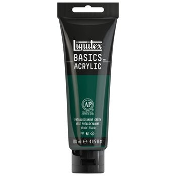 Liquitex BASICS Acrylic - 4 oz. tube - Phthalocyanine Green