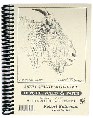 Robert Bateman Sketch Book - 6" x 9"