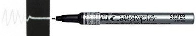 Sakura Pen-Touch Silver Calligrapher - 1.0 mm