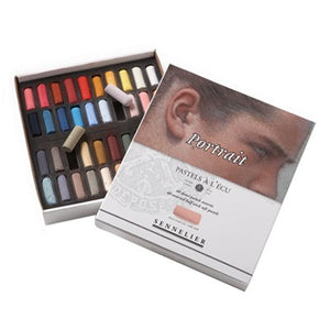 Sennelier Extra Soft Pastel 40 Half Stick Portrait Set
