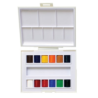 Sennelier “La Petite Aquarelle” Travel Box 12 half pans