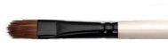Simply Simmons Synthetic Short Handle Brush - Filbert Comb #8