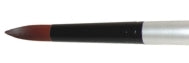 Simply Simmons Stiff Synthetic Short Handle Brush - Round #4