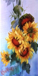 Bob Ross Floral Painting Packet - Sunflowers