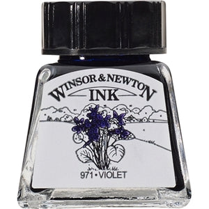 Winsor & Newton Drawing Ink - 14 ml bottle - Violet