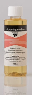 Weber Oil Painting Medium - 118 ml bottle