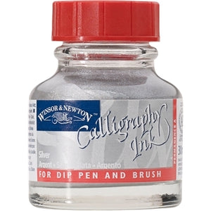 Winsor & Newton Calligraphy Ink 30 ml - Silver
