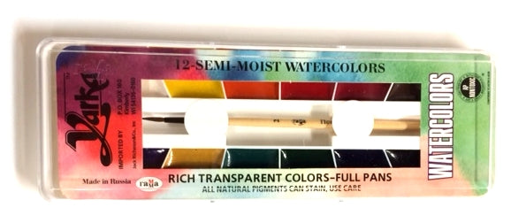 Jack Richeson Yarka Watercolor Set/12 - MICA Store