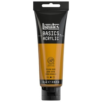 Liquitex BASICS Acrylic - 4 oz. tube - Yellow Oxide