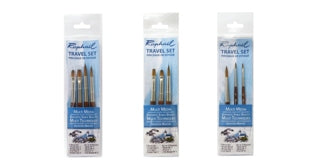Raphaël Travel Precision Mini Paint Brush Sets