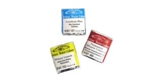 Winsor & Newton Artists' Watercolour Paint Half Pan